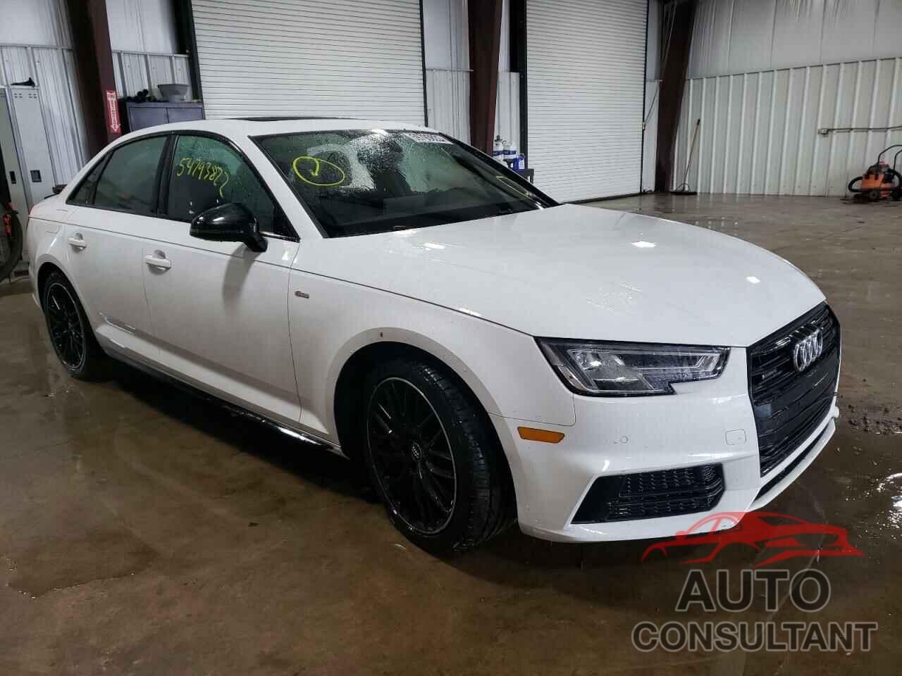 AUDI A4 2018 - WAUENAF48JA129961