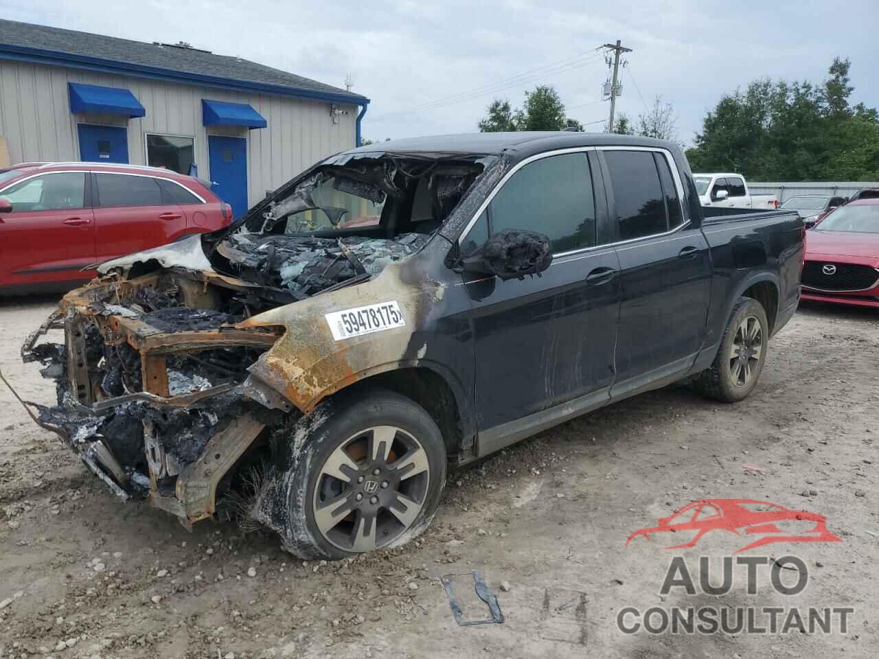 HONDA RIDGELINE 2017 - 5FPYK2F59HB008291