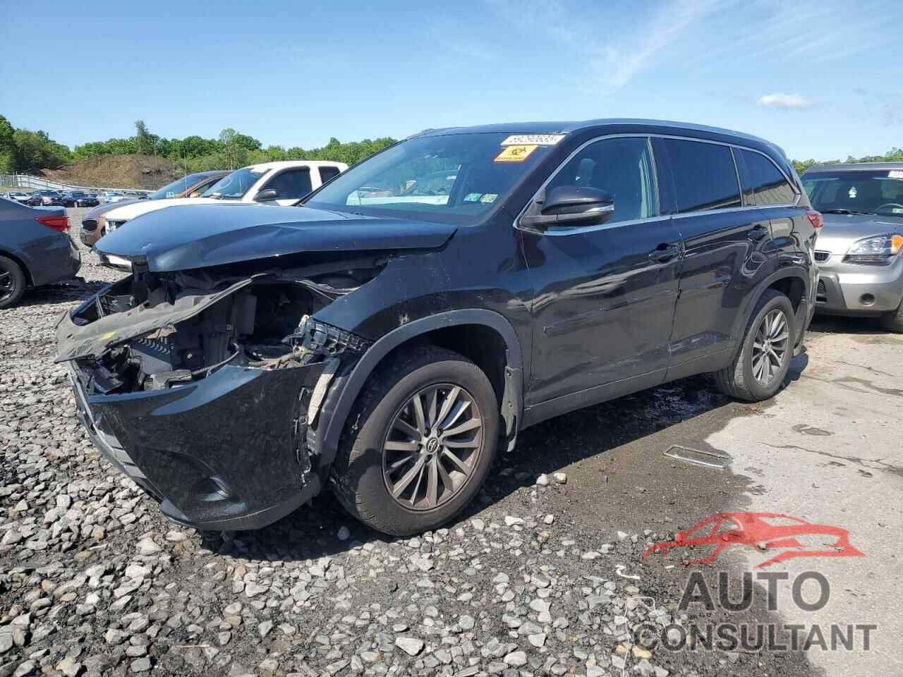 TOYOTA HIGHLANDER 2019 - 5TDJZRFH1KS927925