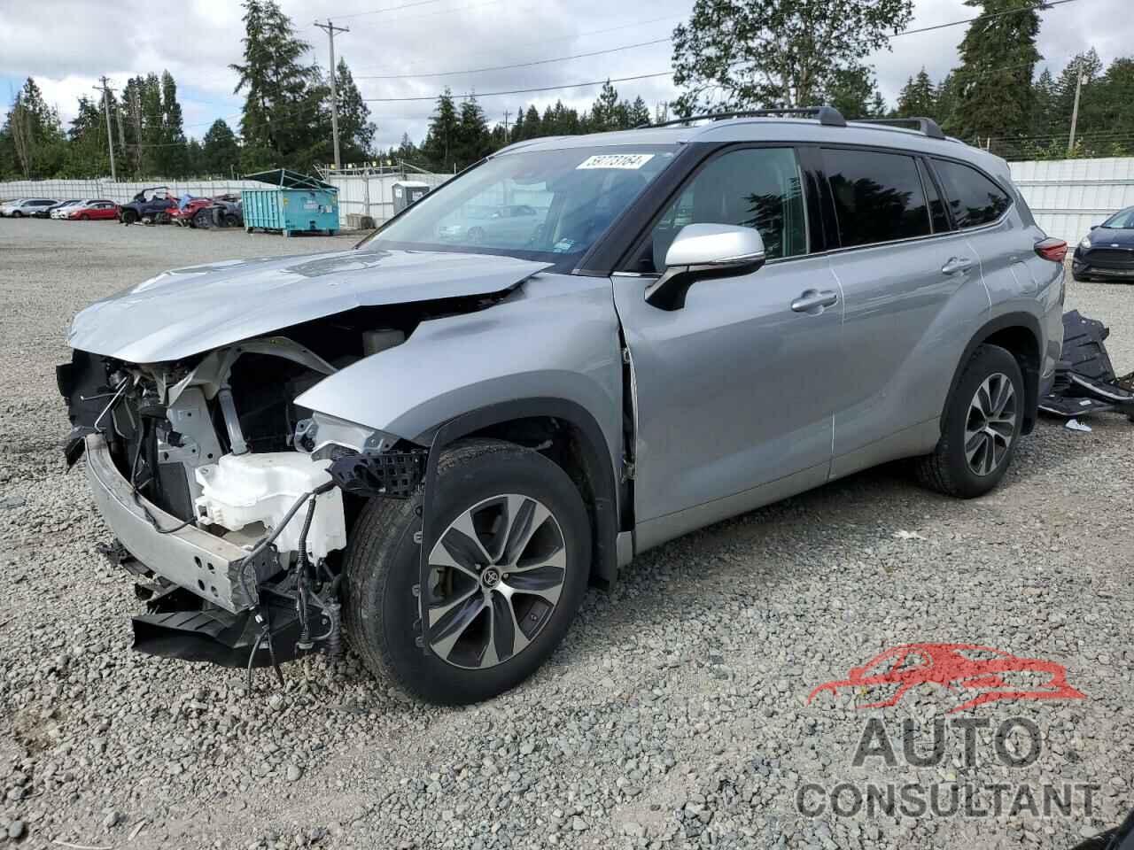 TOYOTA HIGHLANDER 2020 - 5TDHZRBH7LS516423