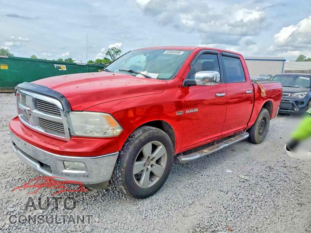DODGE RAM 1500 2010 - 1D7RB1CT8AS246934