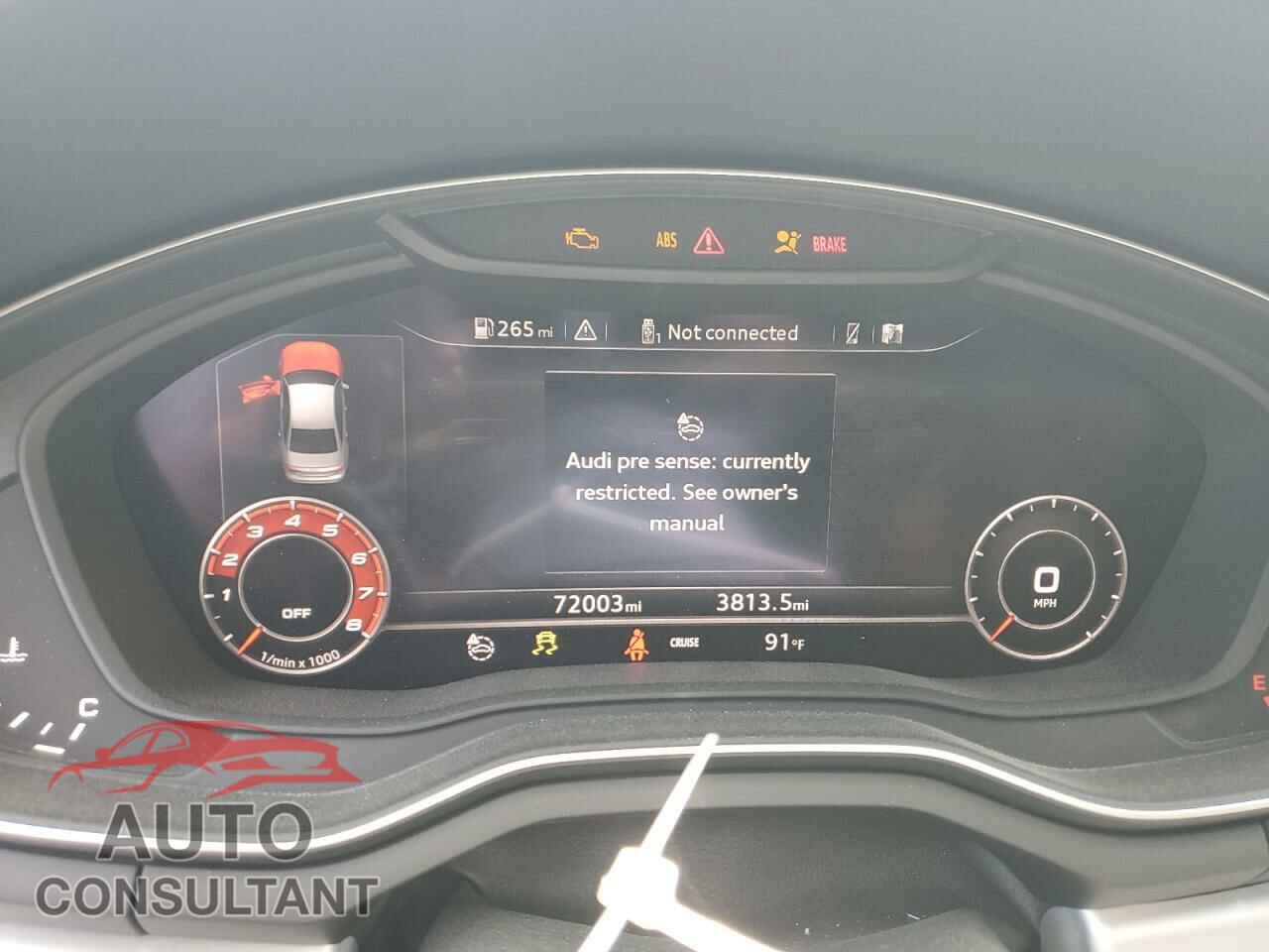 AUDI S4/RS4 2018 - WAUC4AF41JA001359