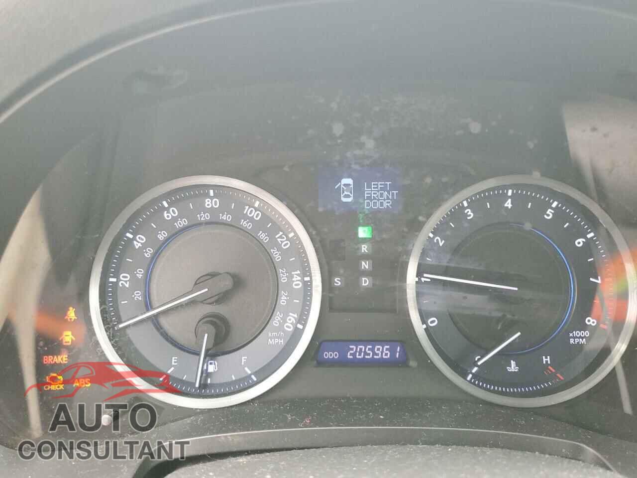 LEXUS IS 2012 - JTHBF5C29C5179713