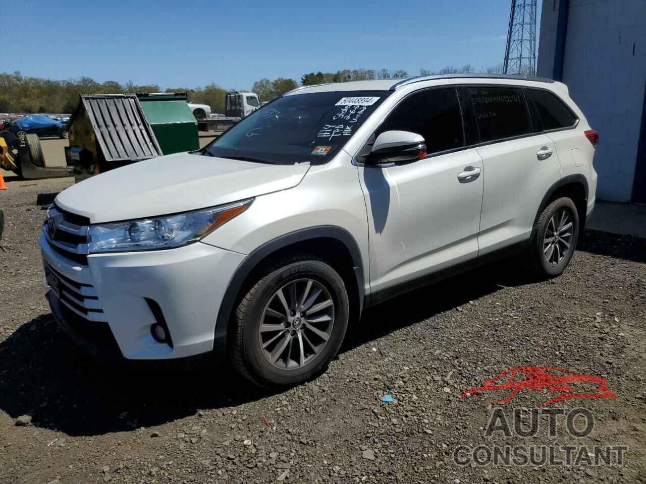 TOYOTA HIGHLANDER 2019 - 5TDJZRFH4KS622869