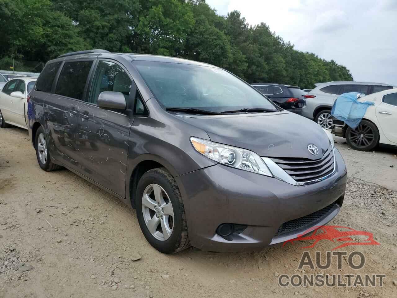 TOYOTA SIENNA 2017 - 5TDKZ3DC6HS769406