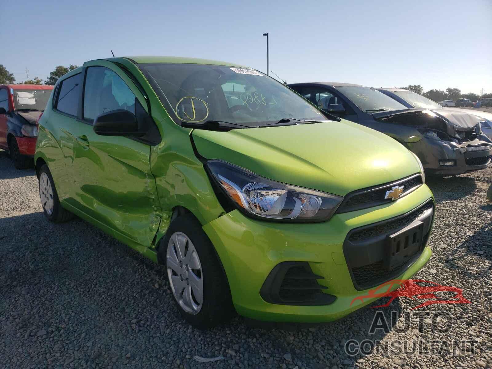 CHEVROLET SPARK 2016 - KL8CB6SA1GC554133