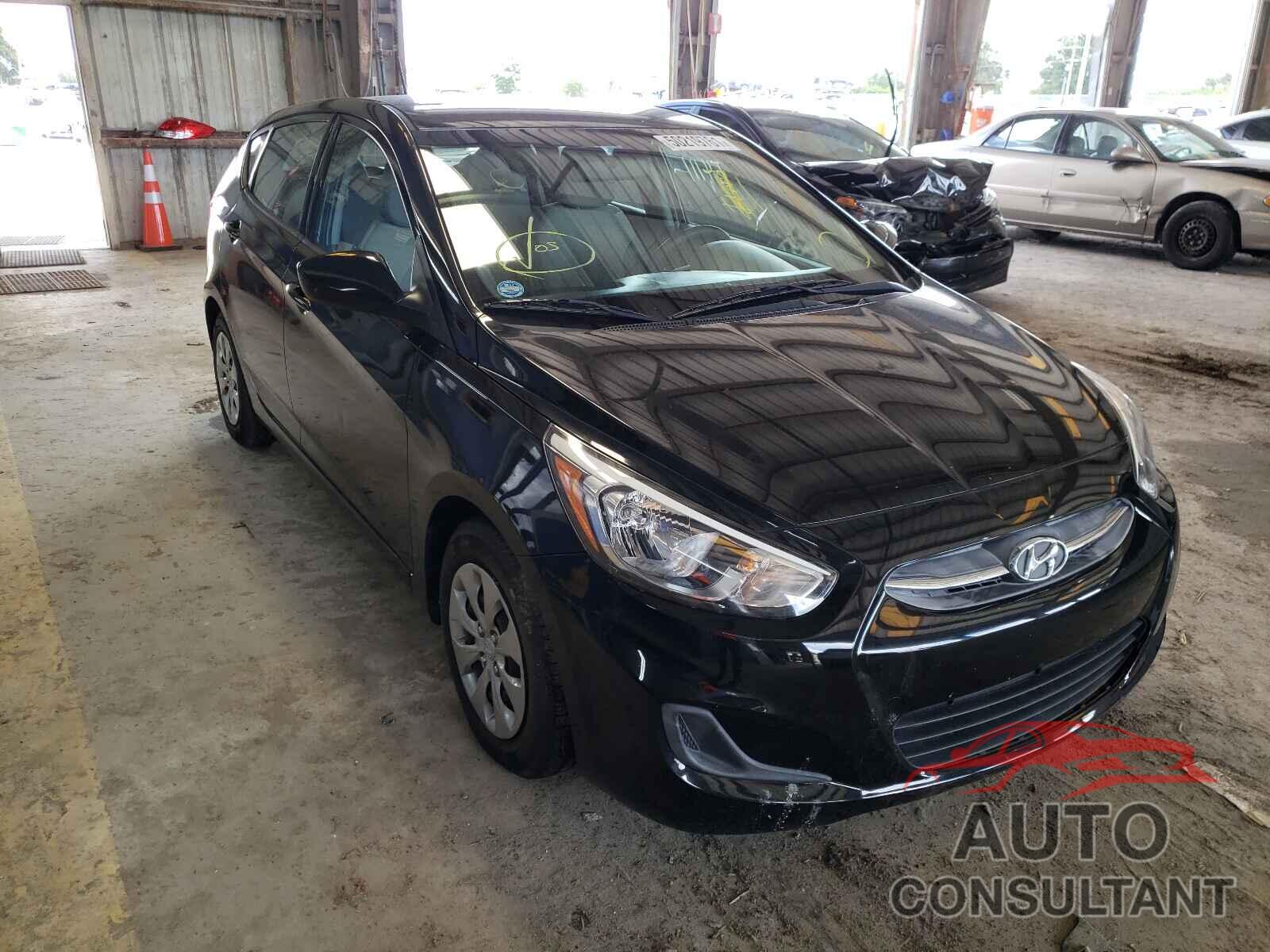 HYUNDAI ACCENT 2017 - KMHCT5AE1HU307043