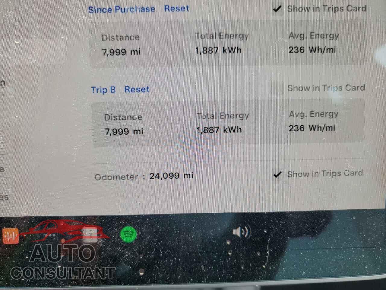 TESLA MODEL 3 2022 - 5YJ3E1EB4NF175827
