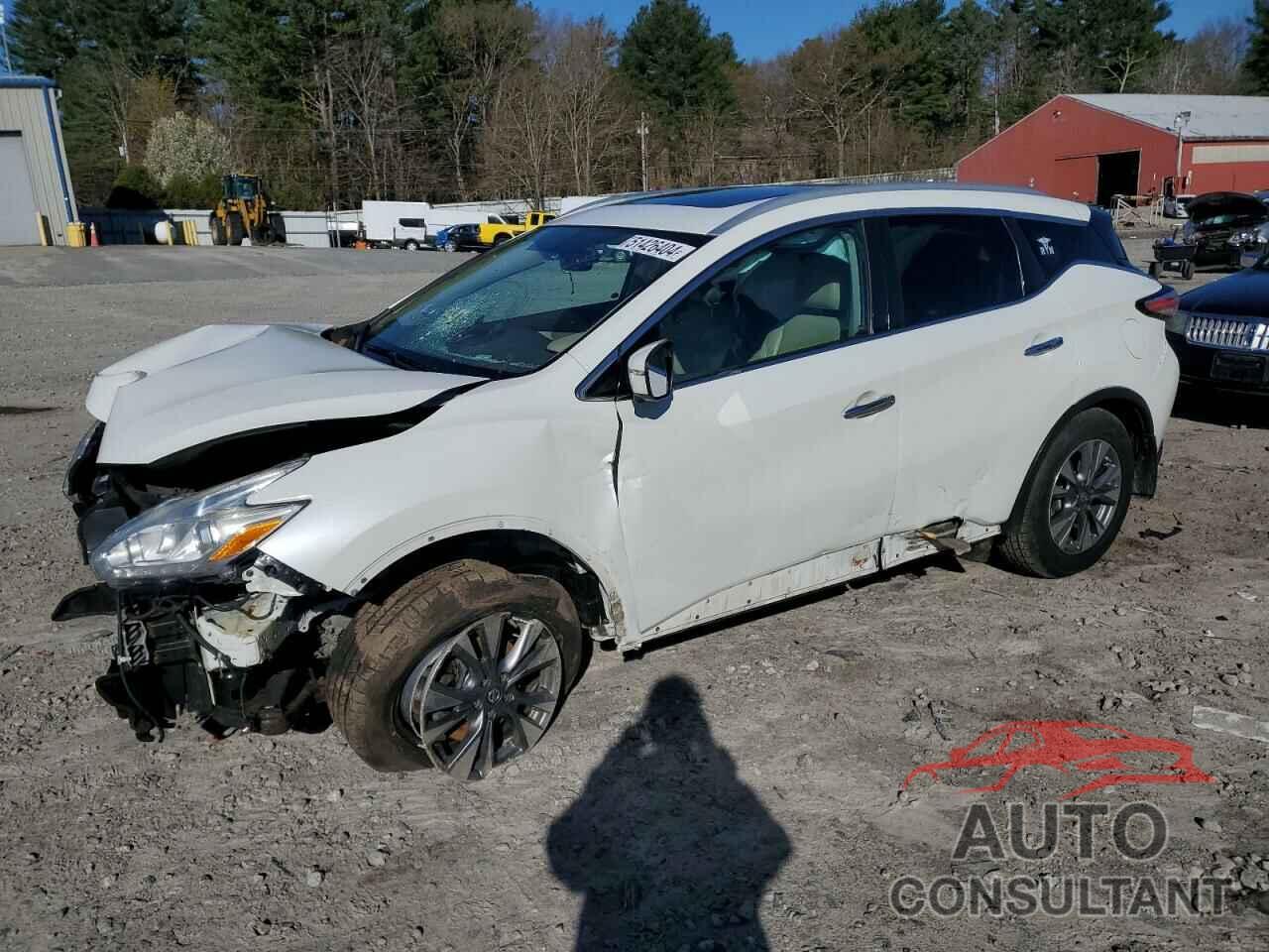 NISSAN MURANO 2016 - 5N1AZ2MH6GN126197