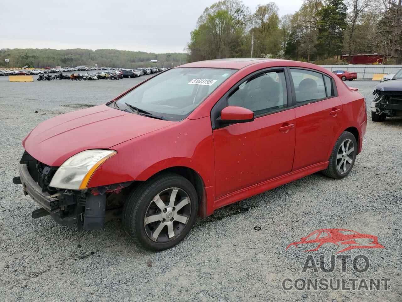 NISSAN SENTRA 2012 - 3N1AB6AP0CL690310