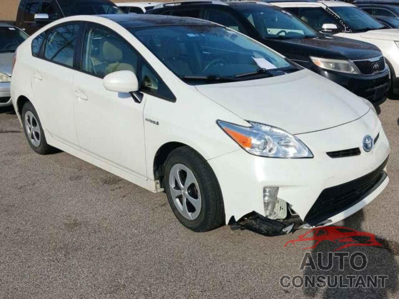 TOYOTA PRIUS 2012 - JTDKN3DUXC1500674