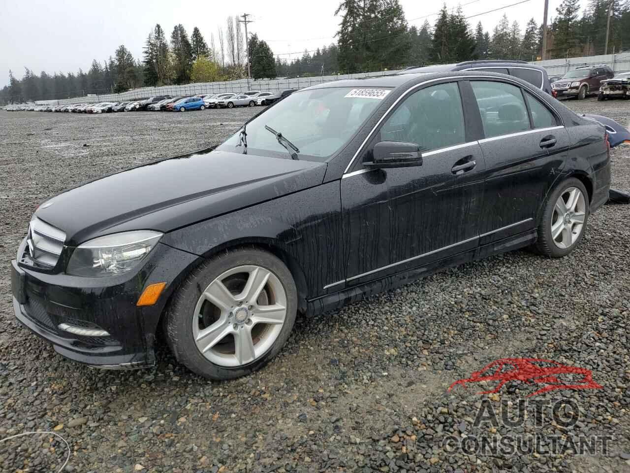 MERCEDES-BENZ C-CLASS 2011 - WDDGF5EB0BR181996