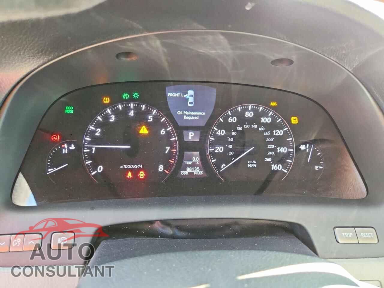 LEXUS LS460 2011 - JTHBL5EF1B5106312