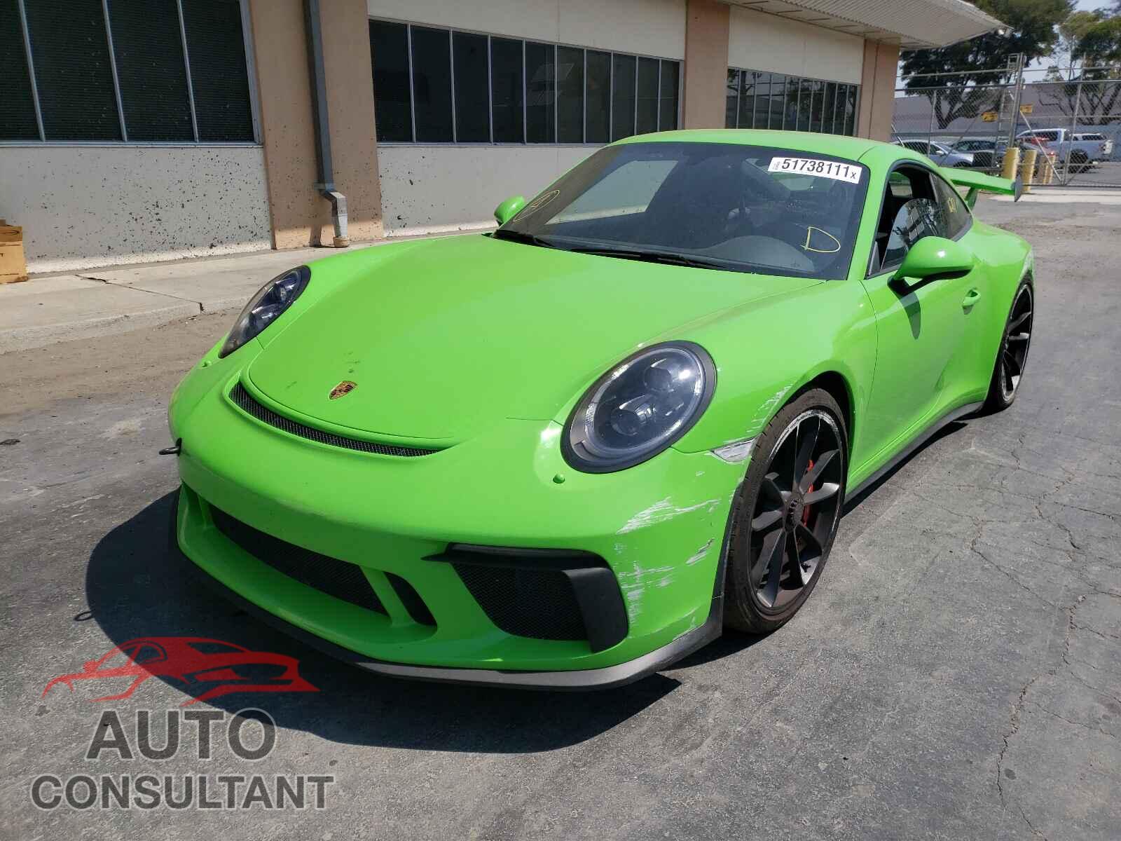PORSCHE 911 2018 - WP0AC2A90JS175780