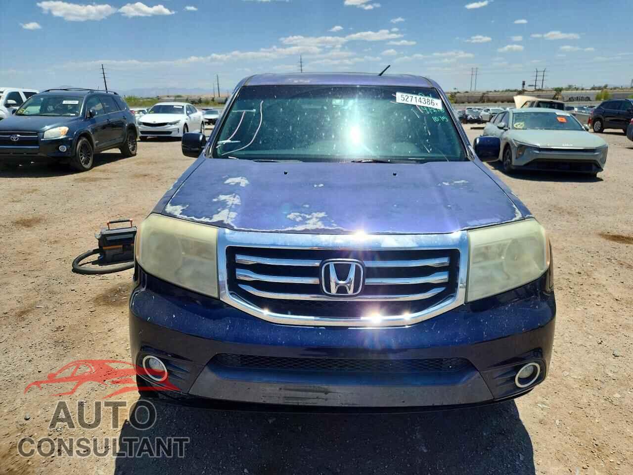 HONDA PILOT 2013 - 5FNYF3H56DB016536
