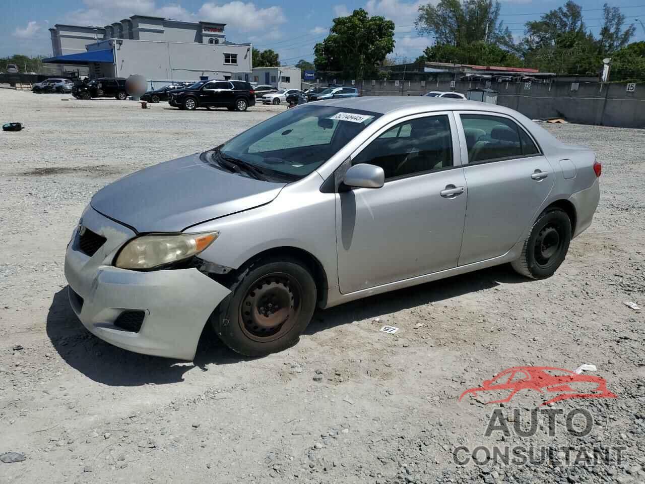 TOYOTA COROLLA 2009 - JTDBL40E599059007