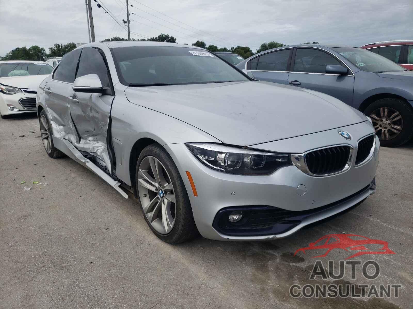 BMW 4 SERIES 2019 - WBA4J1C51KBM14131