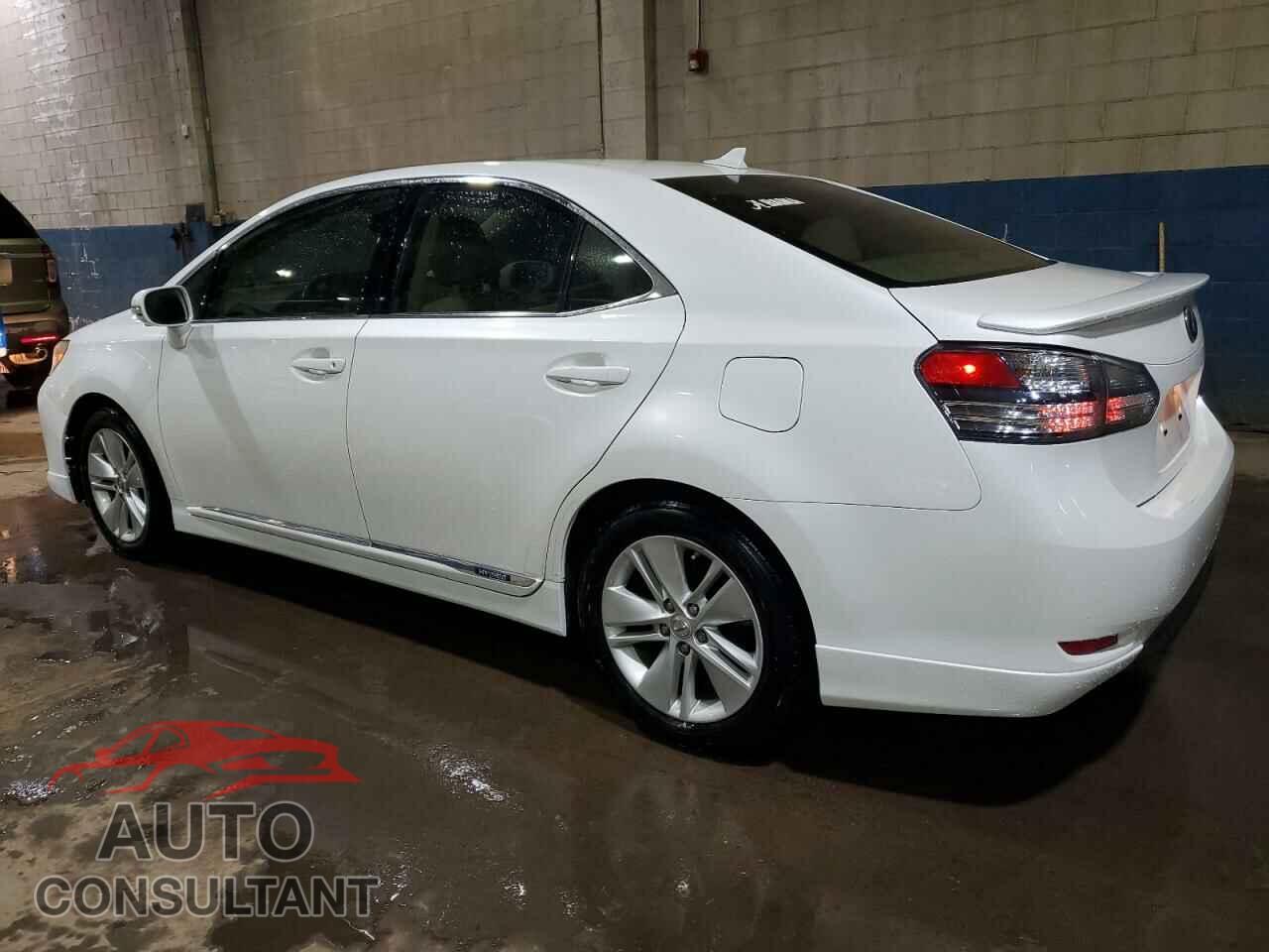 LEXUS HS 2012 - JTHBB1BA9C2049574