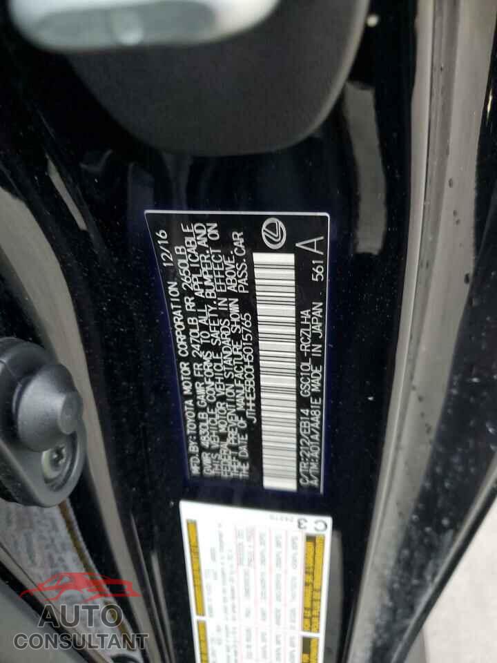 LEXUS RX350 2017 - JTHHE5BC0H5015765