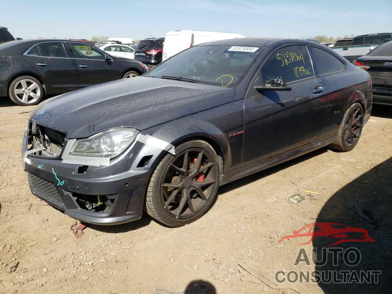 MERCEDES-BENZ C-CLASS 2012 - WDDGJ7HB8CF938345