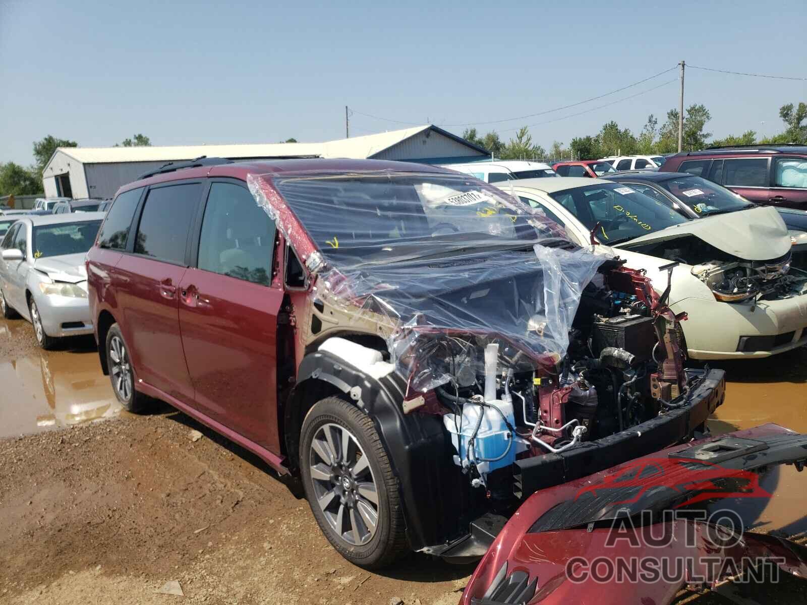 TOYOTA SIENNA 2020 - 5TDJZ3DC5LS234510