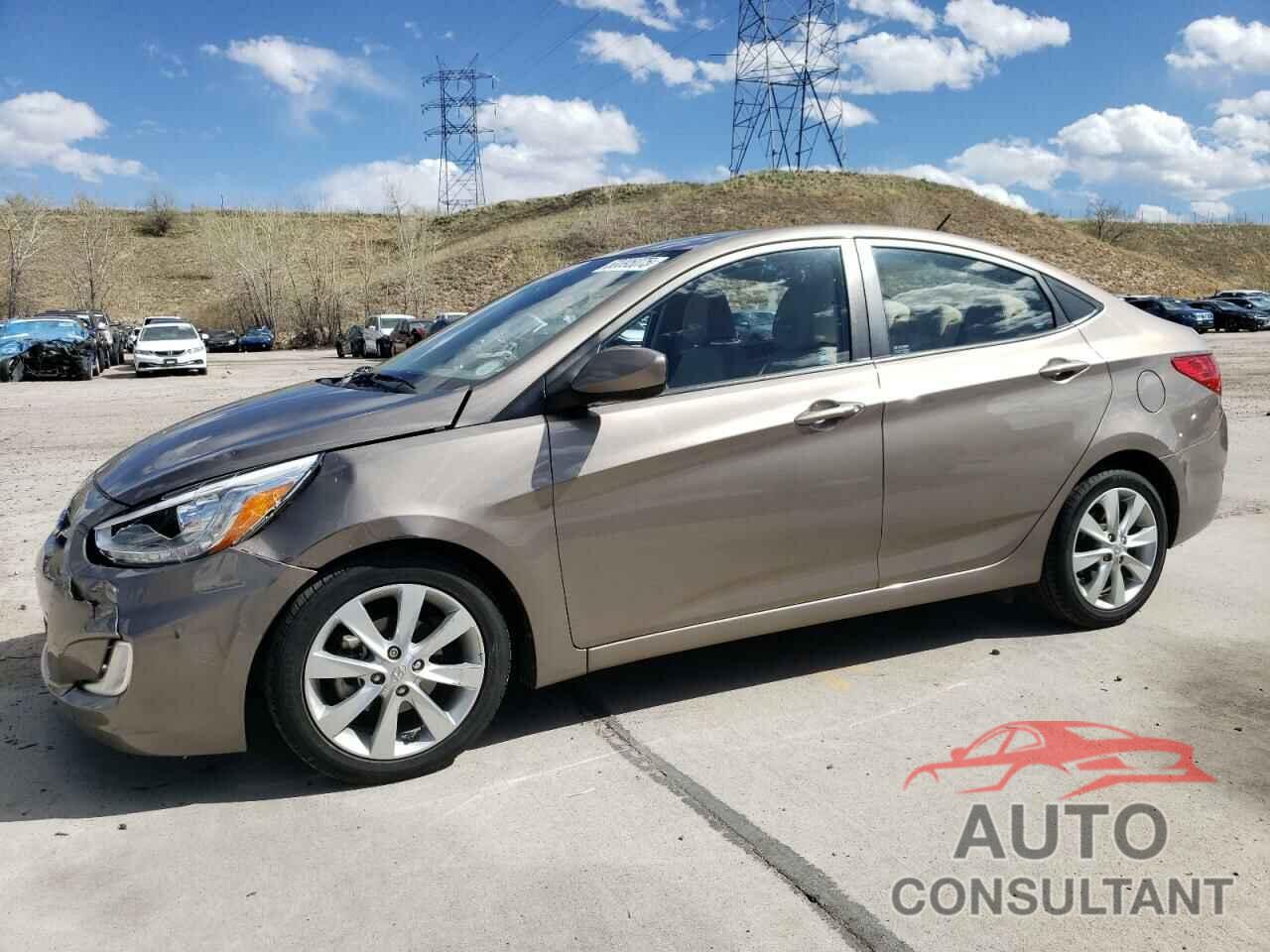 HYUNDAI ACCENT 2014 - KMHCU4AE0EU676317