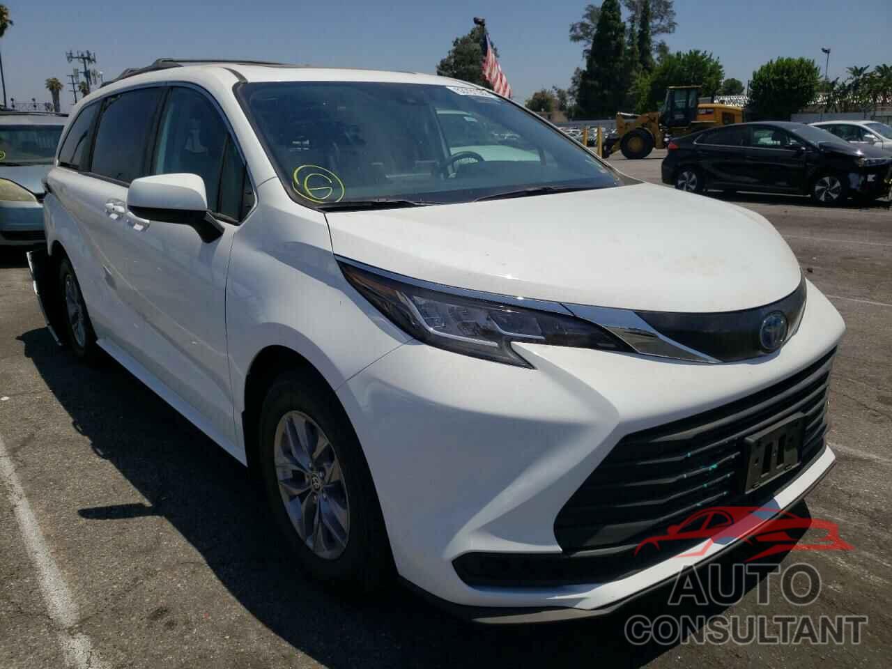 TOYOTA SIENNA 2022 - 5TDBRKEC7NS089048