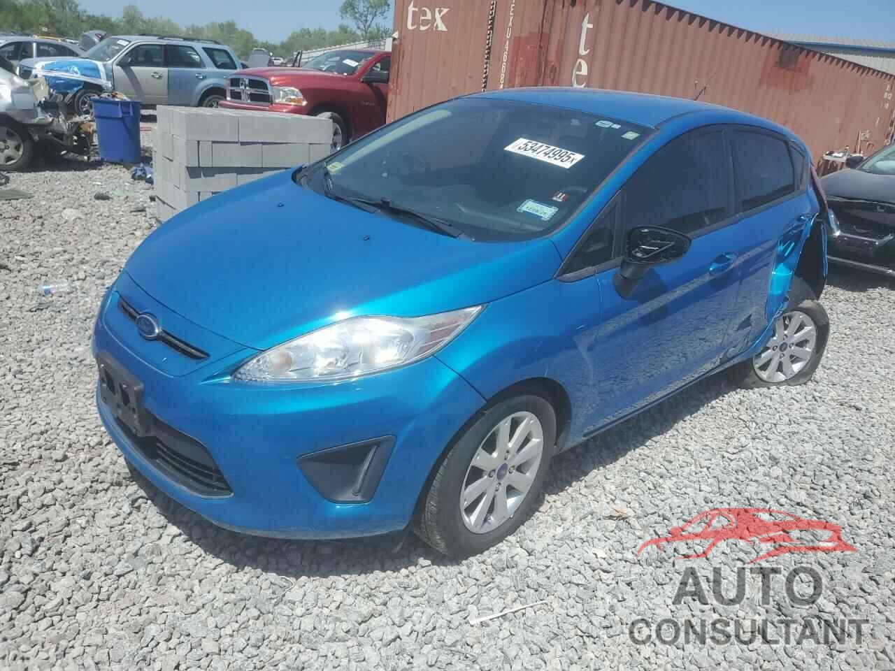 FORD FIESTA 2012 - 3FADP4EJ6CM139756