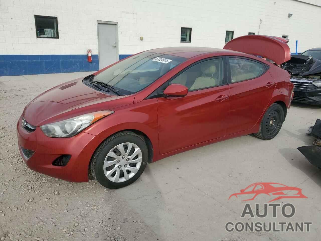 HYUNDAI ELANTRA 2013 - KMHDH4AE0DU555018