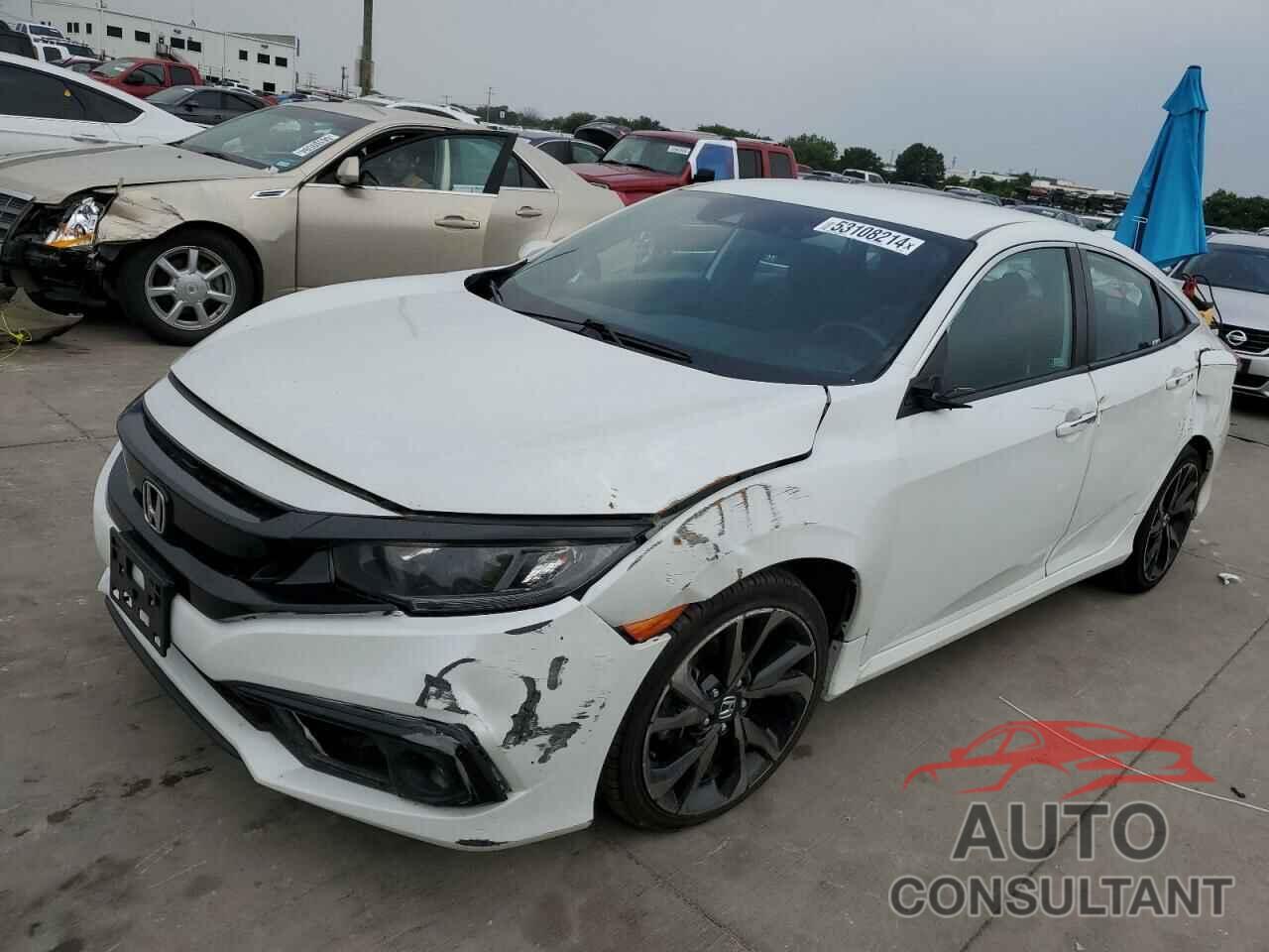 HONDA CIVIC 2021 - 19XFC2F81ME202434