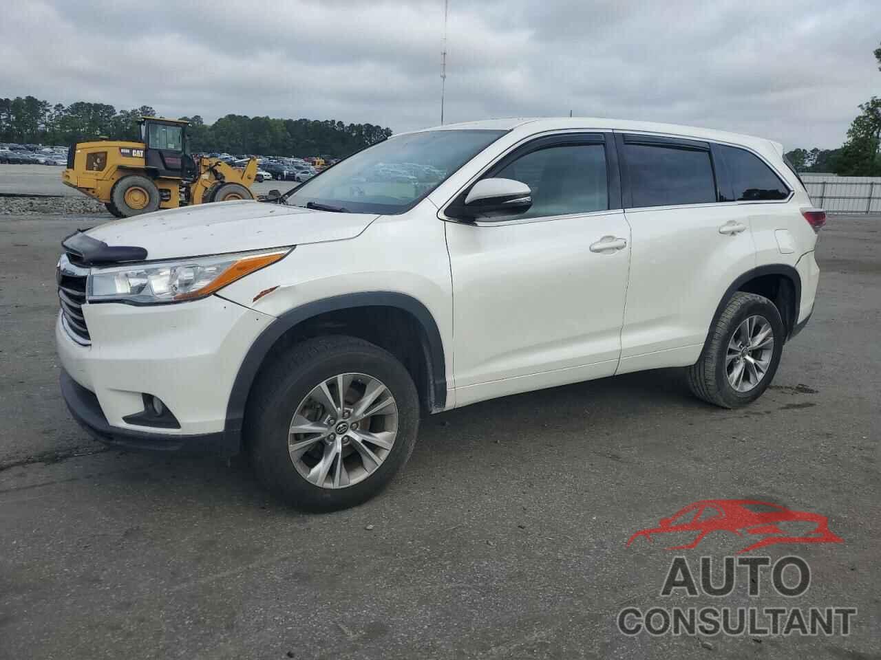 TOYOTA HIGHLANDER 2016 - 5TDZKRFH6GS172690