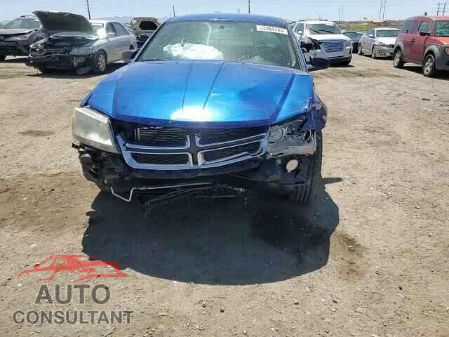 DODGE AVENGER 2012 - 1C3CDZAG8CN327579