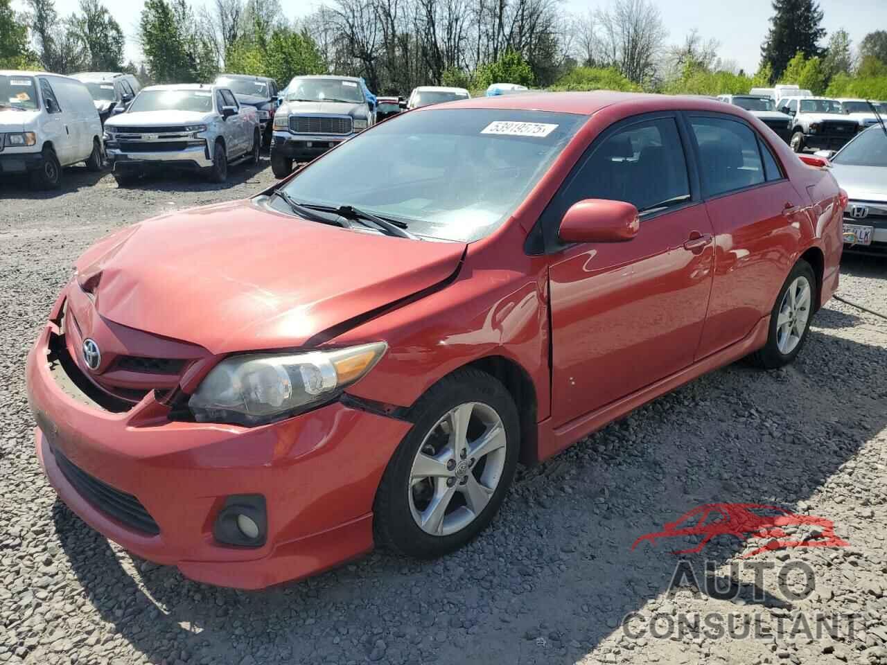 TOYOTA COROLLA 2012 - 2T1BU4EE8CC882831