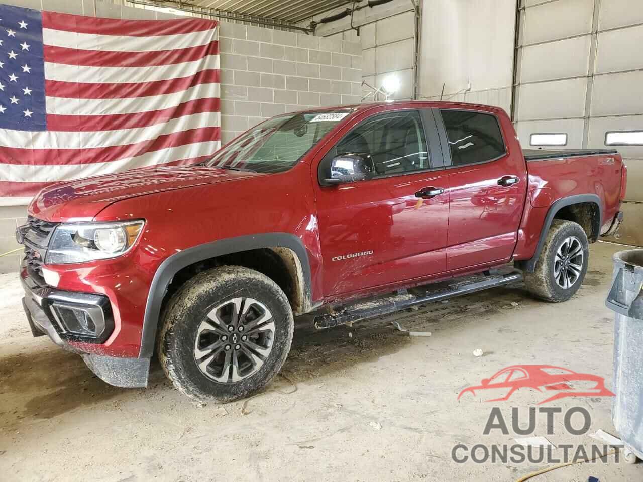 CHEVROLET COLORADO 2021 - 1GCGTDEN8M1133249