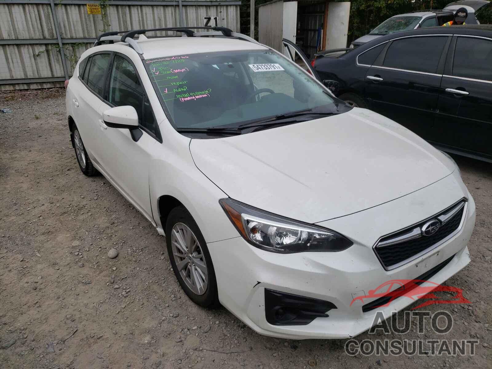 SUBARU IMPREZA 2017 - 4S3GTAB63H3720965
