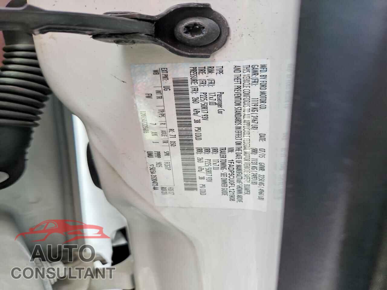 FORD CMAX 2015 - 1FADP5CU0FL121908