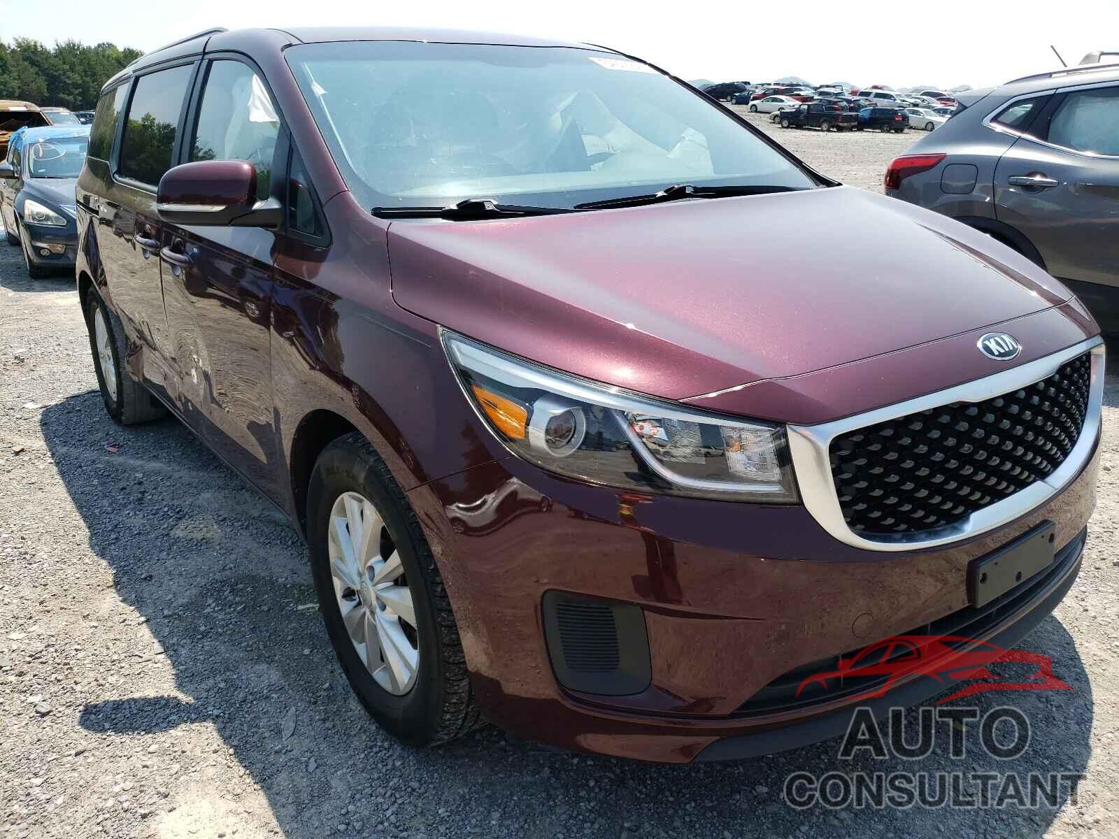 KIA SEDONA 2016 - KNDMB5C14G6085834