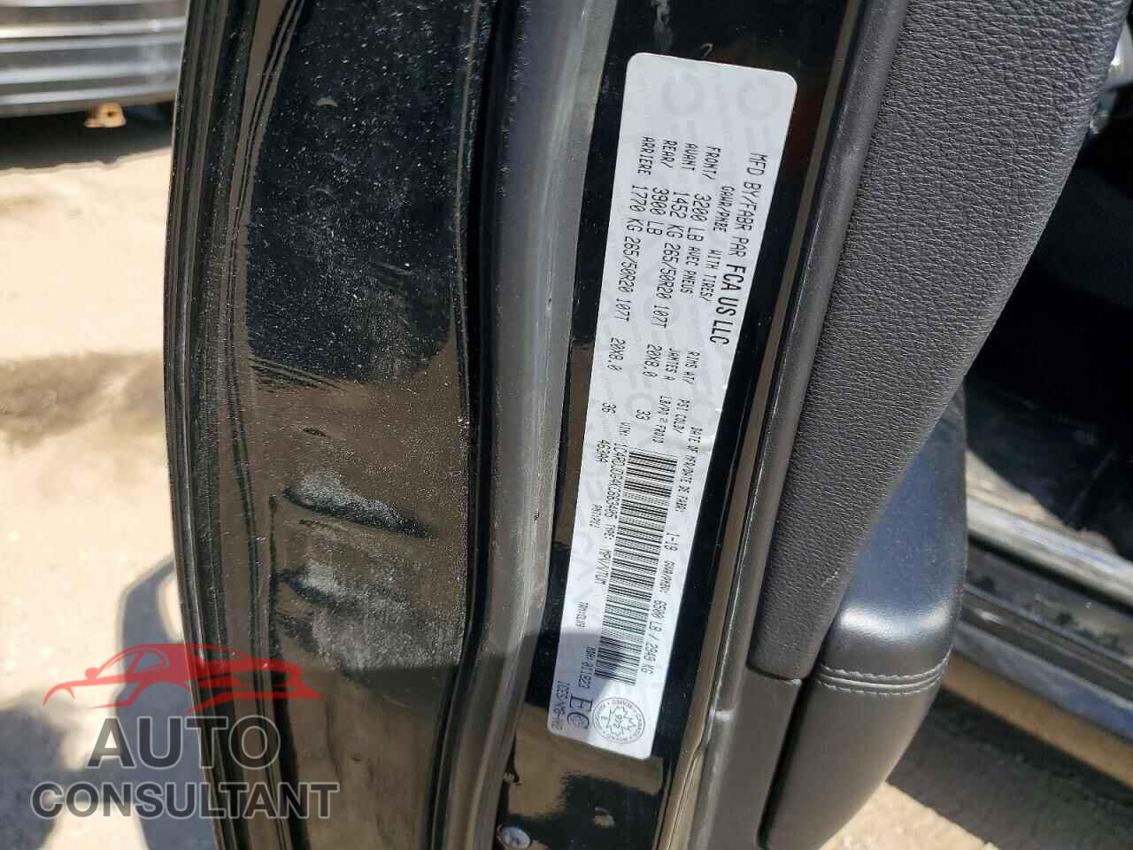 DODGE DURANGO 2019 - 1C4RDJDG4KC663405