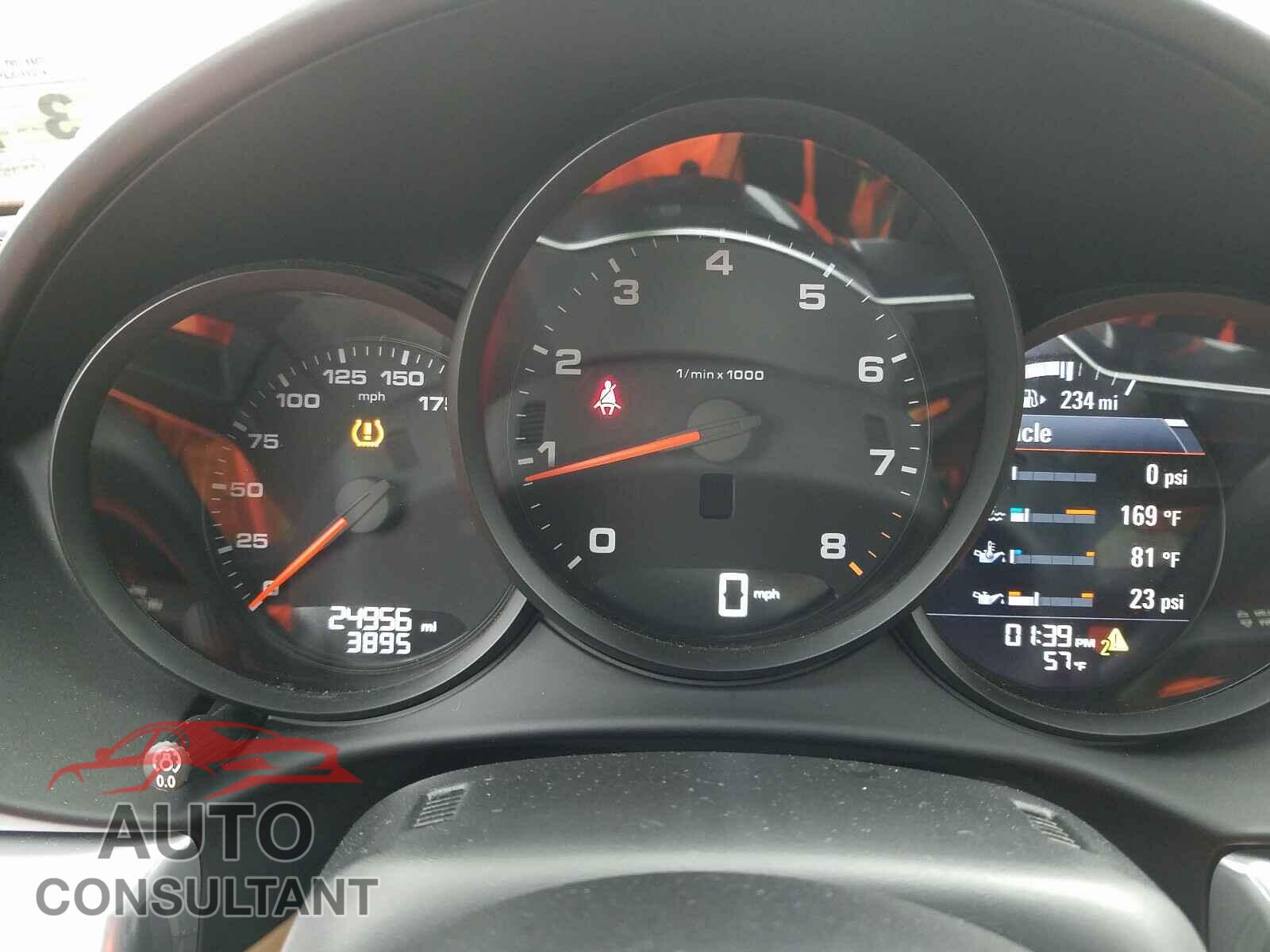 PORSCHE BOXSTER 2017 - WP0CA2A84HS221613