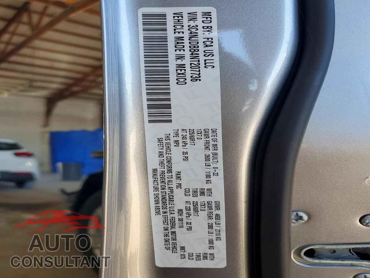 JEEP COMPASS 2022 - 3C4NJDBB4NT207736