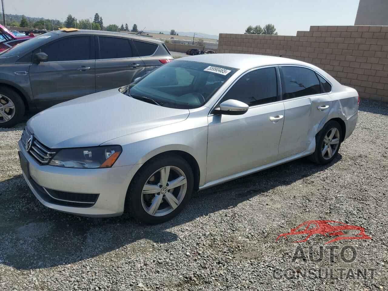 VOLKSWAGEN PASSAT 2012 - 1VWBP7A3XCC042049