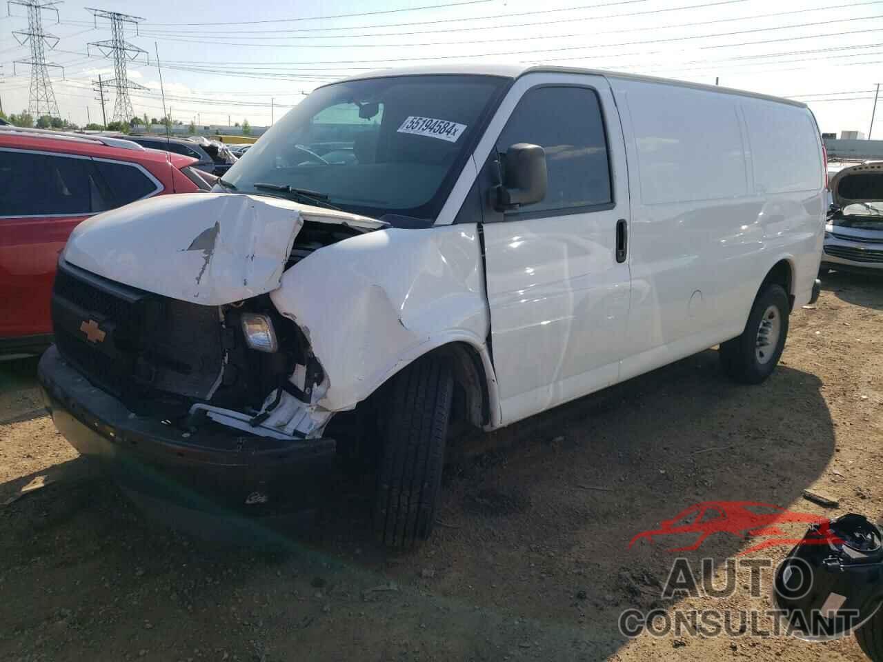 CHEVROLET EXPRESS 2017 - 1GCWGAFF3H1296905