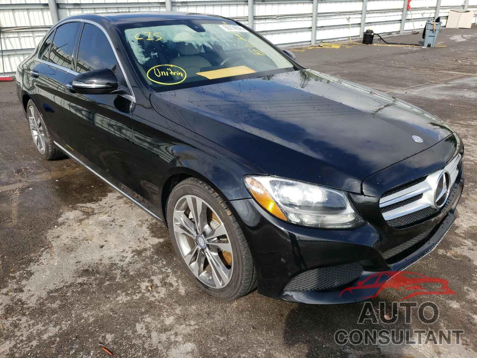 MERCEDES-BENZ C CLASS 2016 - 55SWF4JB9GU162591