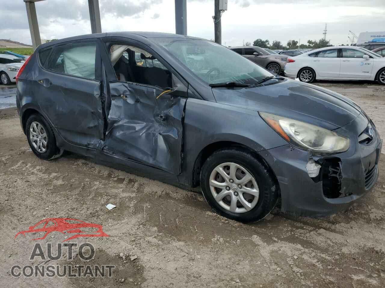 HYUNDAI ACCENT 2012 - KMHCT5AE7CU016376