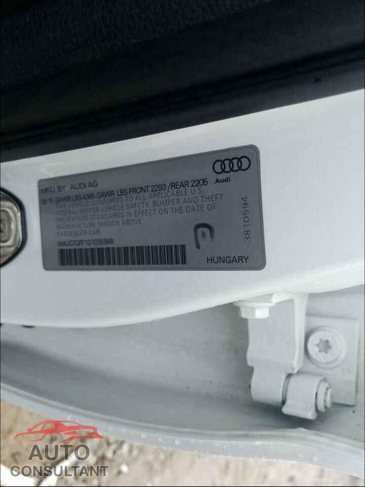 AUDI A3 2016 - WAUG7GFF1G1035968
