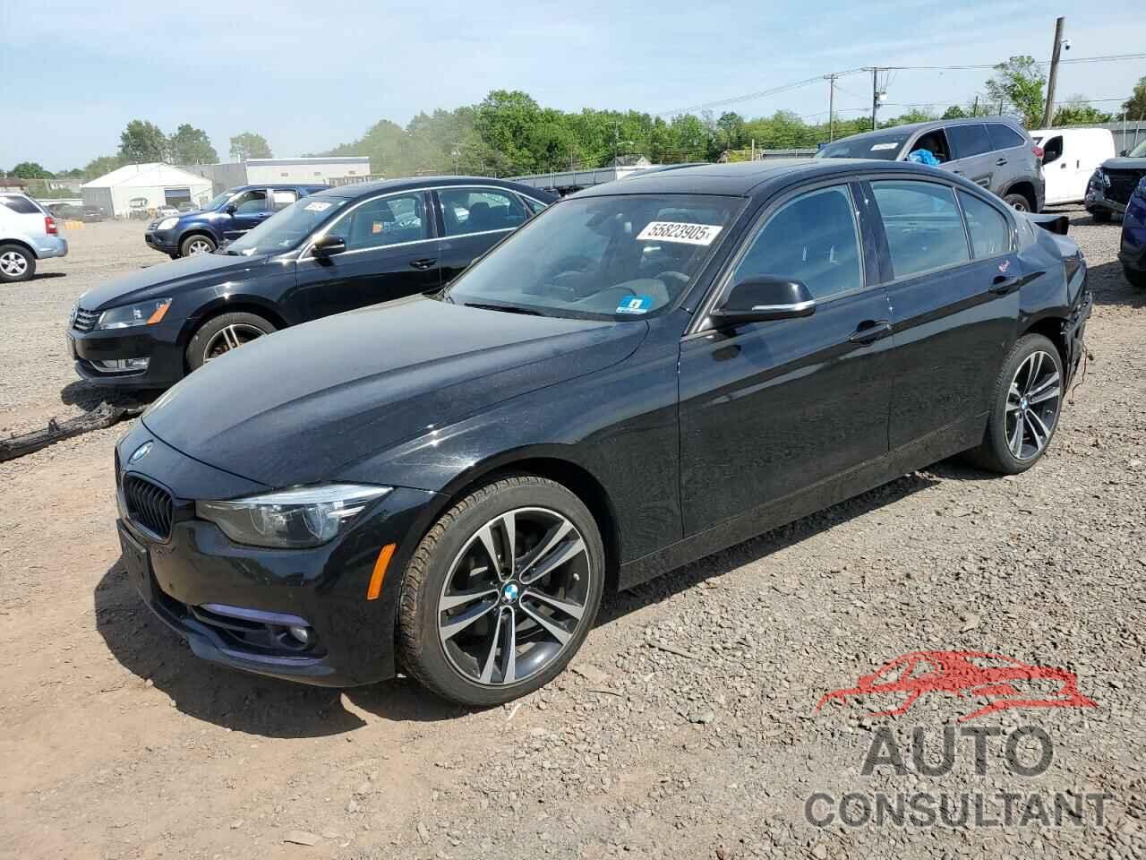 BMW 3 SERIES 2018 - WBA8D9G5XJNU68333