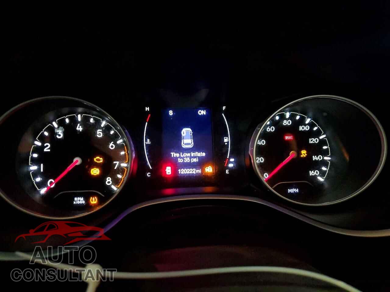 JEEP COMPASS 2017 - 3C4NJCAB8HT672620