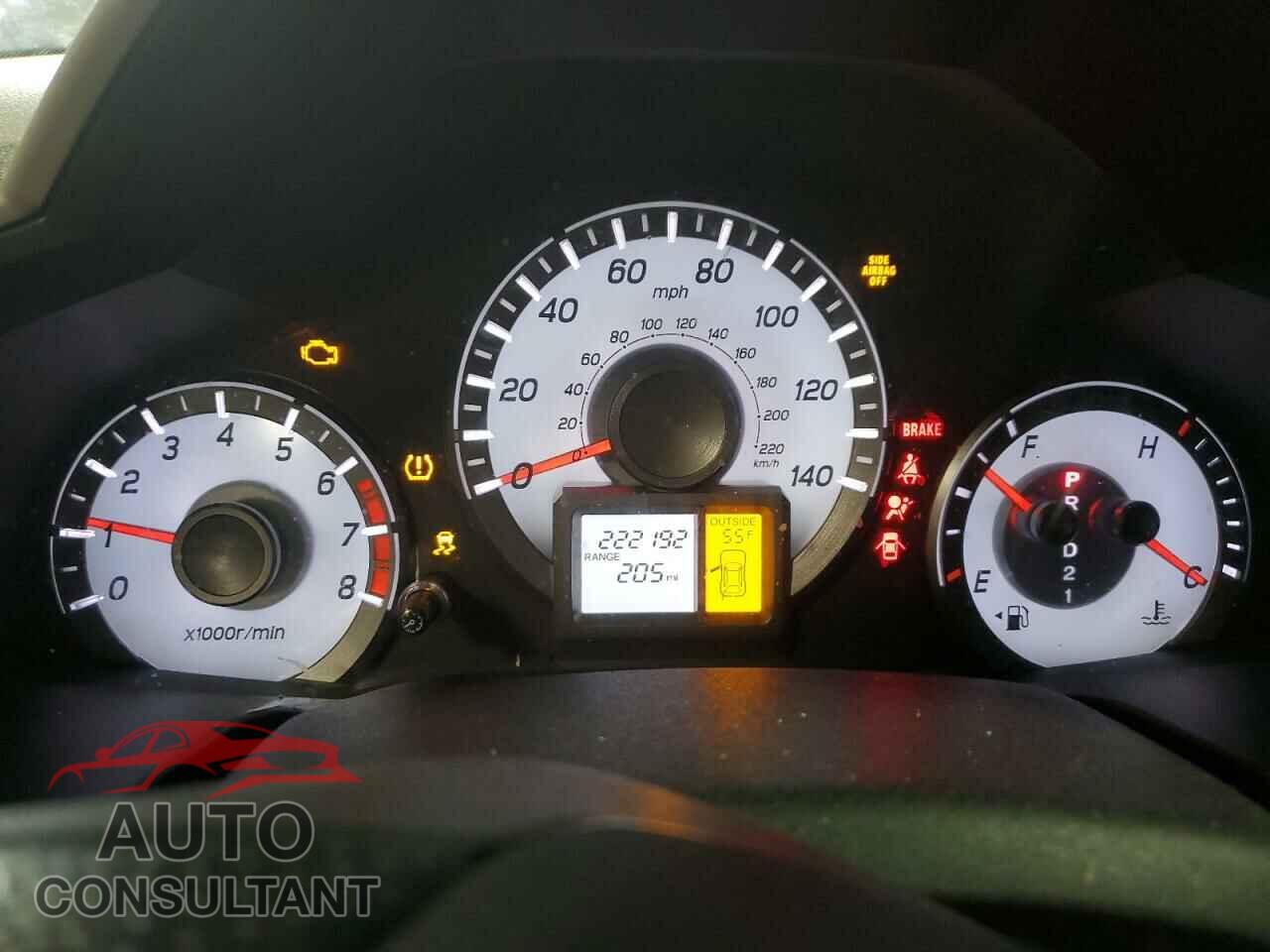 HONDA PILOT 2012 - 5FNYF4H47CB017027