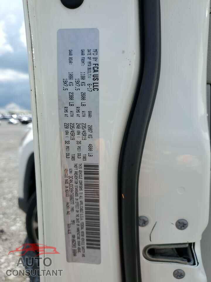 JEEP COMPASS 2017 - 3C4NJDCB9HT688277
