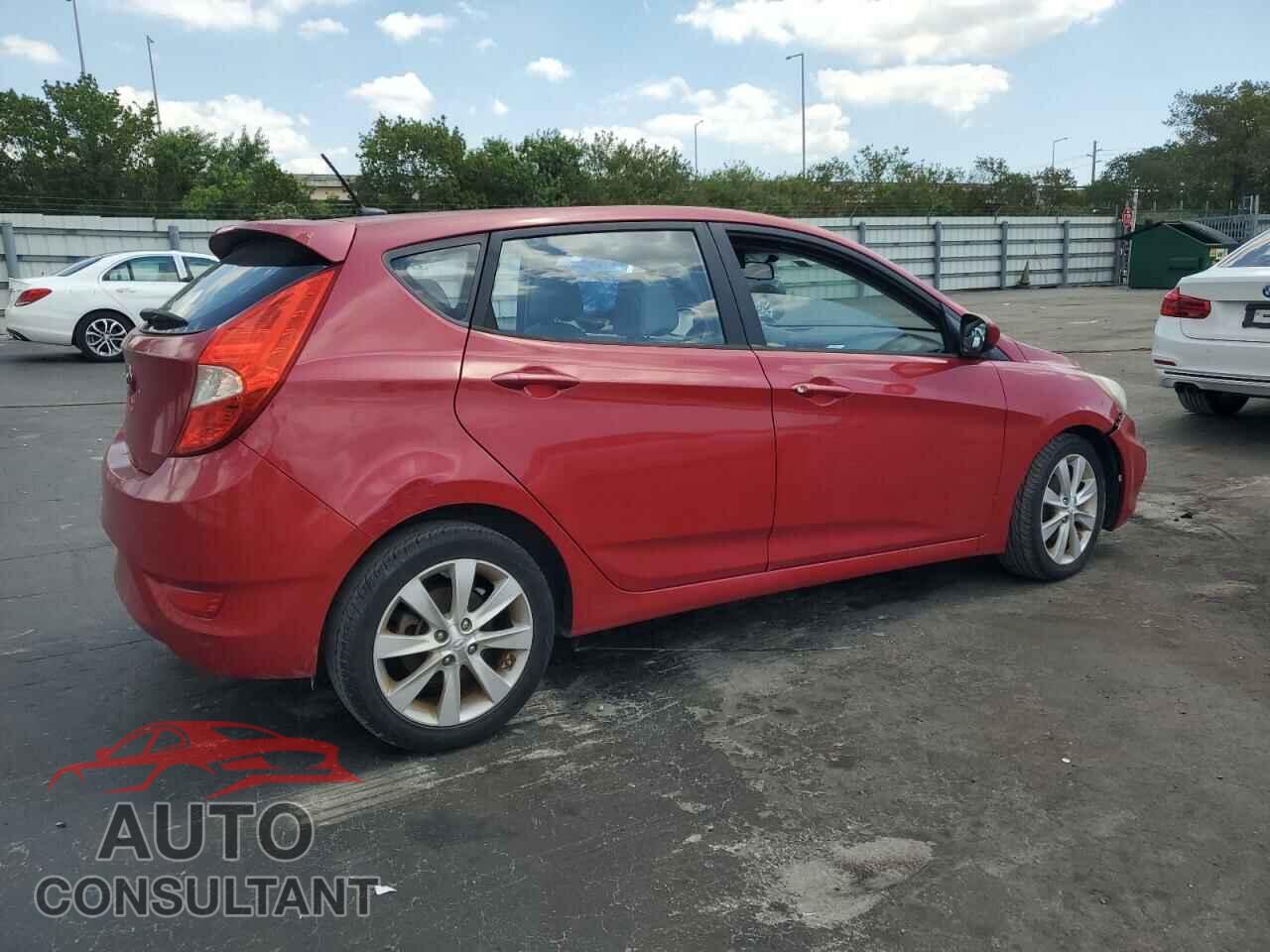 HYUNDAI ACCENT 2012 - KMHCU5AE9CU008826